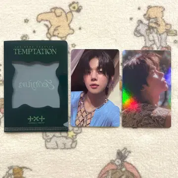 txt TEMPTATION Weverse 글로벌 혜택 연준 세트