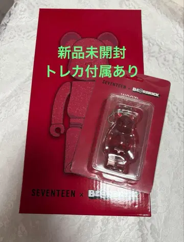 seventeen BE@RBRICK 베어브릭 우지 미개봉