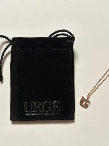 URGE 목걸이 lynch. 하지메 URGE 로고 모티브 목걸이