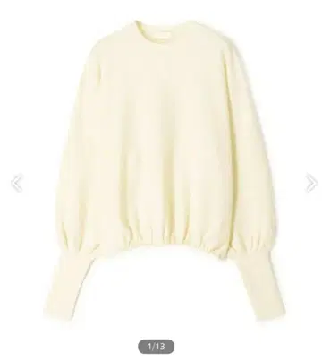 tomorrowland 바운스 스무스 퍼프 슬리브 풀오버