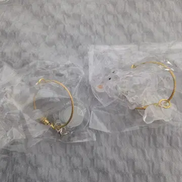 우리 아이의 털뭉치 한정판 화이트 치와와 둥근 늘어진 귀 2개 세트