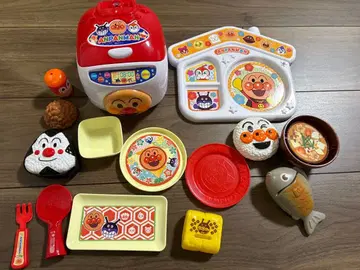 호빵맨 칙칙 분사! 말하는 밥솥과 활력 100배 일본식 세트