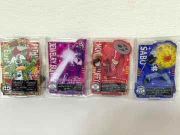 원피스 제일복권 아크릴 스탠드 4점