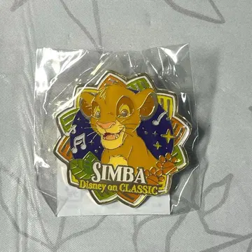 디즈니 온 클래식 핀 배지 심바