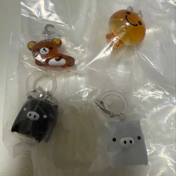 산엑스 마스코트 메지루시 리락쿠마 흑백 부 미캉보야