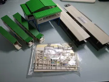 KATO 교상역사+섬식 홈