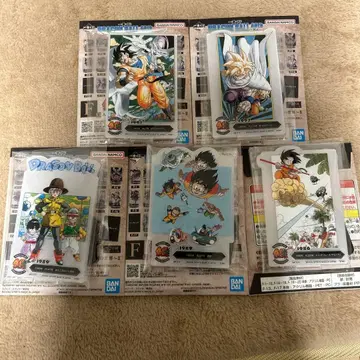 제일복권 드래곤볼 40주년 그 두 번째 F상 7세트 시크릿 포함