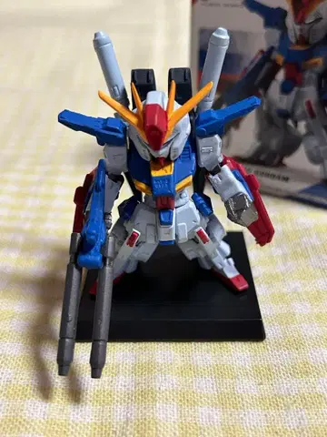 ZZ 건담 피규어 컨버지 건담 더블 제타