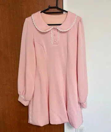 핑크 미니 원피스