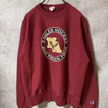 챔피온 champion 리버스 위브 맨투맨 와인색