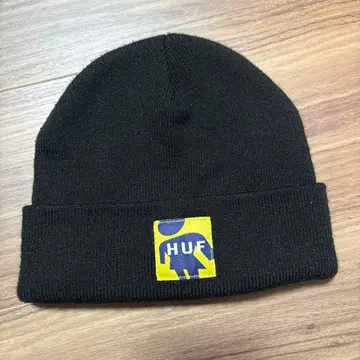 HUF 니트 모자 비니 블랙