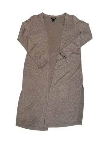 스트릿 웨어 소사이어티 브라운 롱 가디건 S