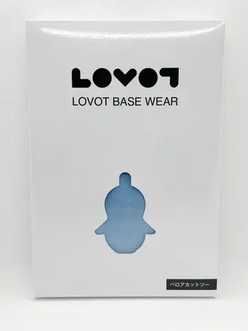 lovot 벨로아 티셔츠 (색스 블루)