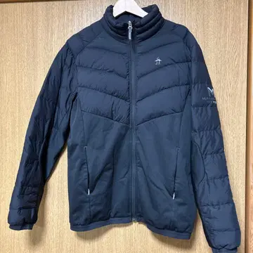 Munsingwear 발수 다운 자켓 사이즈 LL 남성용 블랙