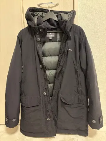 mont-bell 허스키 코트 다운 블랙 M 사이즈