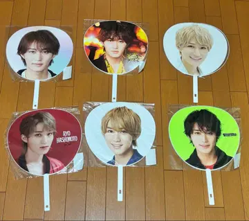 하시모토 료 부채 6장 세트