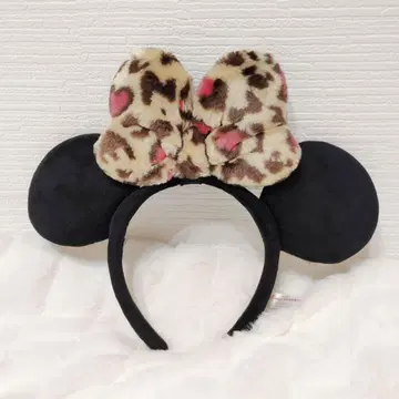 디즈니 레오파드 무늬 머리띠