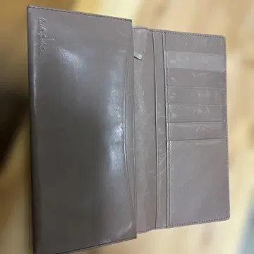폴 스미스 장지갑 그레이 가죽