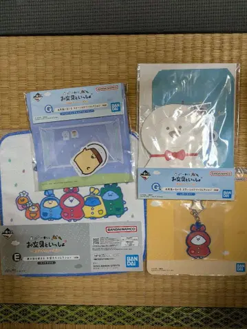 오분구토잇쇼 제일복권 E상 F상 G상 총 4점 세트