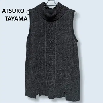 [ 새상품급 ] ATSURO TAYAMA 터틀넥 니트 베스트