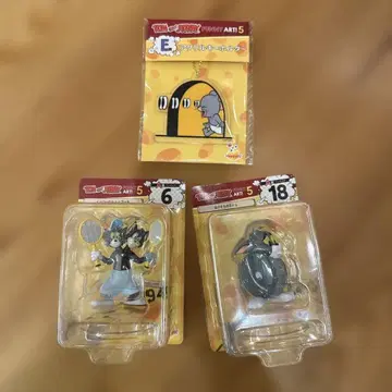 톰과 제리 ART 5 피규어 세트 happy 복권