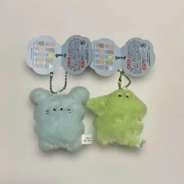 생명체일지도 몰라 - 허물벗기 - 봉제 인형 2개 세트 (쥐와 악어)