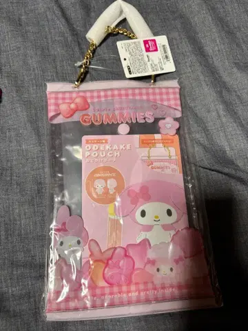 마이멜로디 외출 파우치 핑크