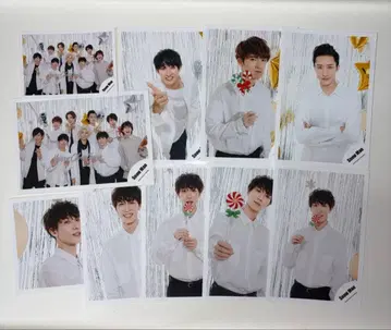 Snow Man 그리팅 사진 크리스마스 공식 사진 10장 묶음 판매