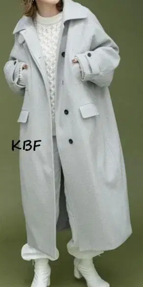 [ 새상품급 ] KBF 코쿤 롱 코트
