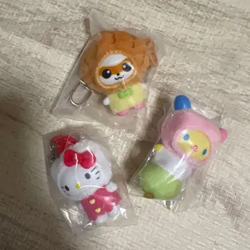 새상품 산리오 치비토모 와가시 3개 세트