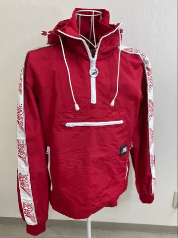 영국 브랜드 SUPER DRY 레드 아노락 L