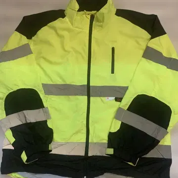 구제 의류 기업 로고 리플렉터 자켓 사이즈 표기 XL