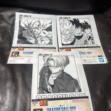 제일복권 드래곤볼 40th G상 코믹스 클리어 파일 세트