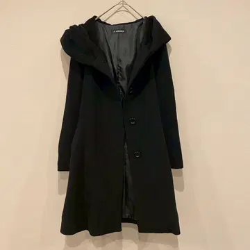 [ 울 혼방 ] St.VERMEER 생 페르메르 블랙 코트 [ j2 ]