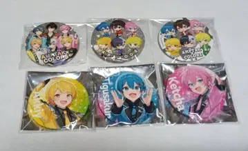 AMATTAK COLORS 캔뱃지 6개 세트