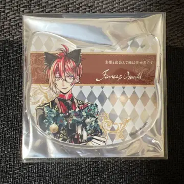 악마 집사와 검은 고양이 아크릴 코스터 페네스