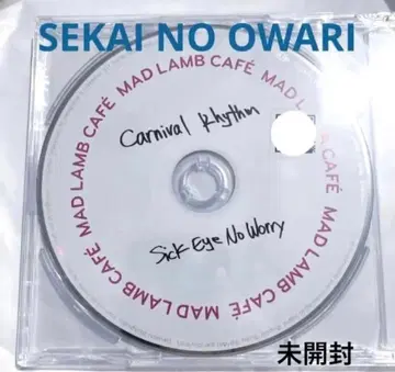mad lamb cafe 특제 코스터 SEKAI NO OWARI 3