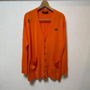 DSQUARED2 오렌지 가디건 L