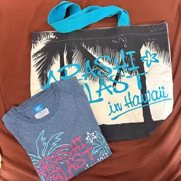 아라시 ARASHI BLAST HAWAII 백 티셔츠