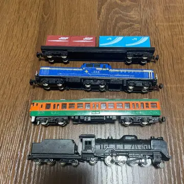 철도 모형 4량 세트