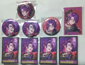 니지산지 캔뱃지 사진풍 카드 와타라이