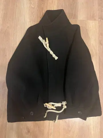 HYKE 25AW 더플 코트