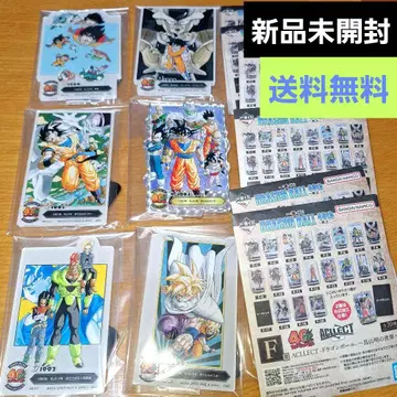 [ 새상품 ] 제일복권 드래곤볼 F상 ACLLECT 6종 세트