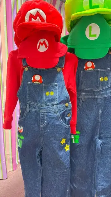 마리오 & 루이지 코스튬 세트