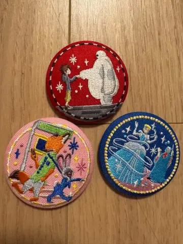 디즈니 자수 캔뱃지