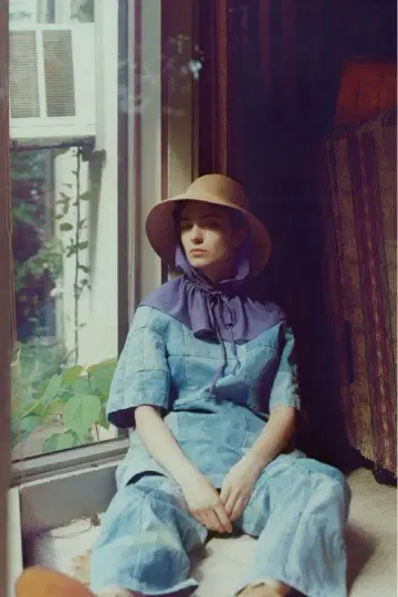 BELPER 패치워크 데님 상의