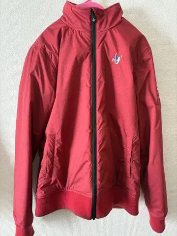 골프 CLUNK 풀 집업 나일론 자켓 레드