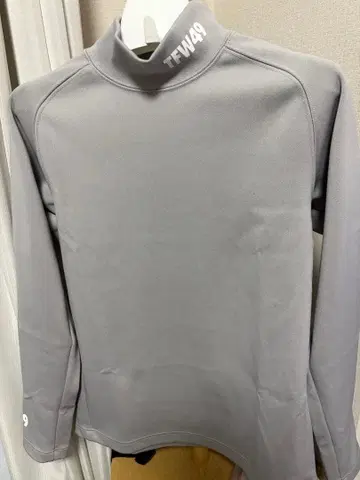 TFW49 그레이 하이넥 남성 의류 S 사이즈
