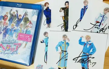 헤타뮤 ATW BluRay 특전 사인 포함 브로마이드 세트