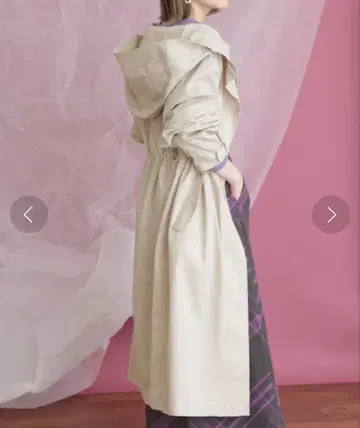 KBF 스티치 후디 코트